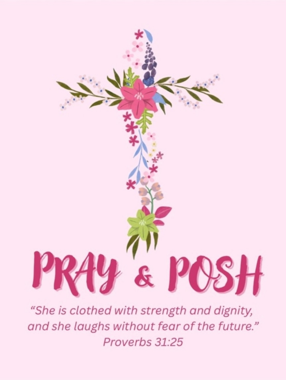 Pray & Posh Train 4/12!✝️